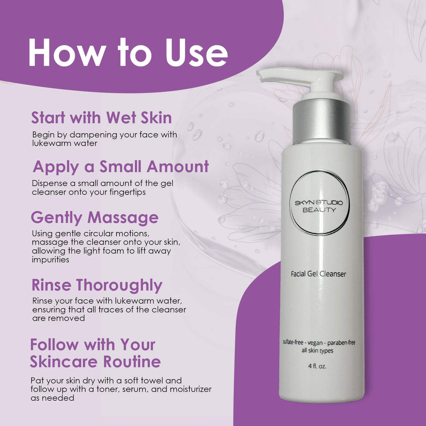 Facial Gel Cleanser