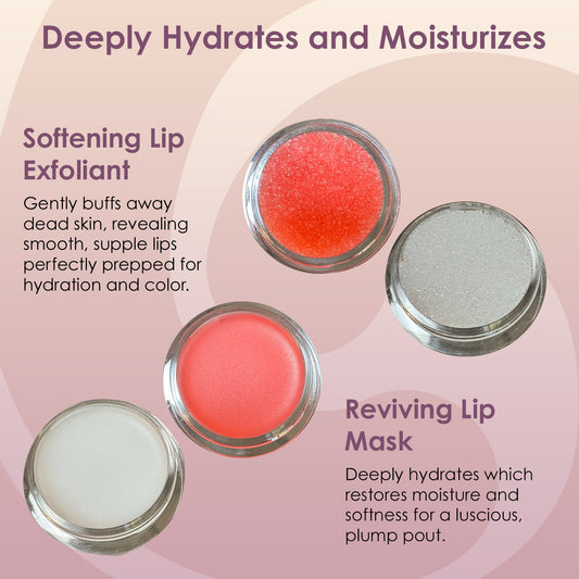 Candy Crush Duo Lip Care - Lip Exfoliant & Reviving Lip Mask - Skyn Studio