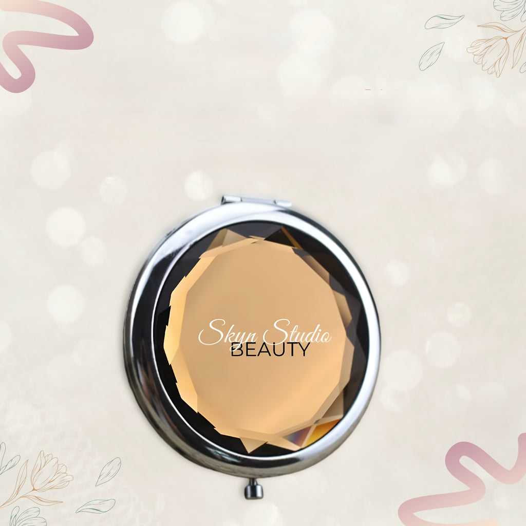 Diamond Cut Compact Mirror