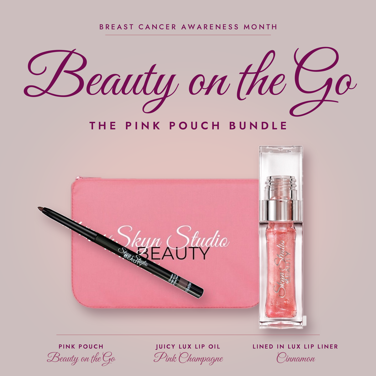 Pink Champagne/Liner Bundle