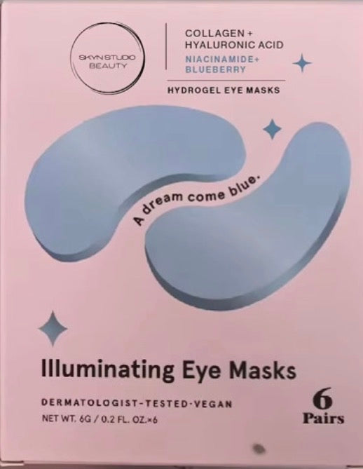 Illuminating Hydrogel Eye Masks