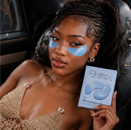 Illuminating Hydrogel Eye Masks