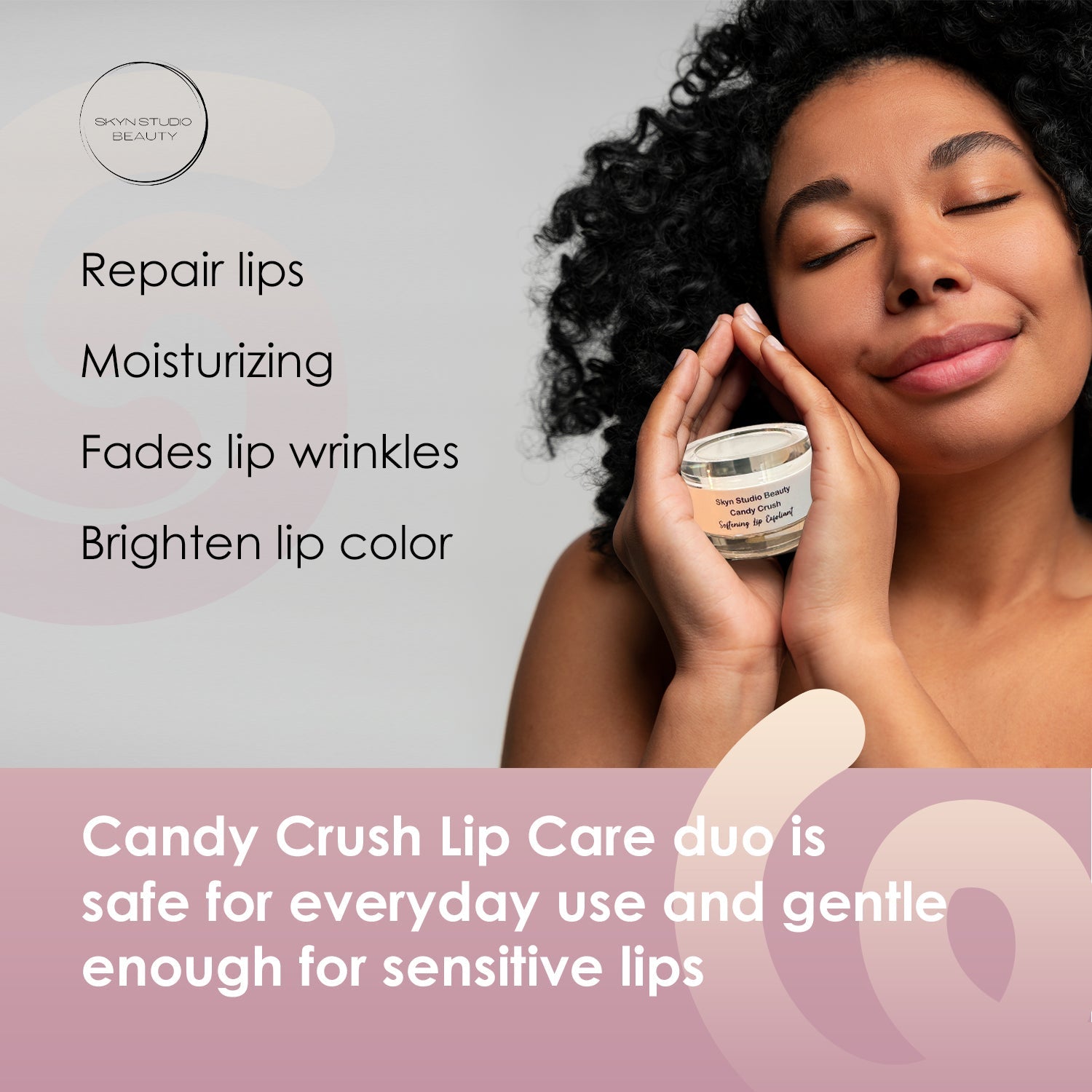 Candy Crush Duo Lip Care - Lip Exfoliant & Reviving Lip Mask - Skyn Studio 