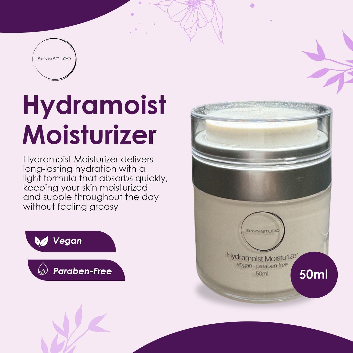 Hydramoist Moisturizer - Skyn Studio 